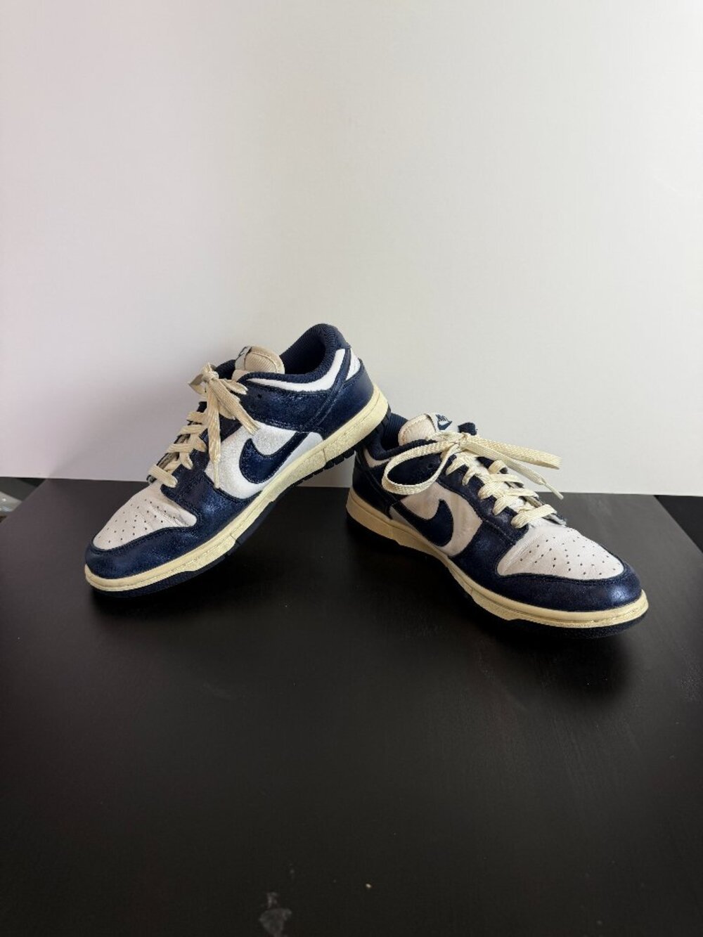 Nike Dunk Low Premium 'Vintage Navy' sneakers Women's Size 9 9.5
